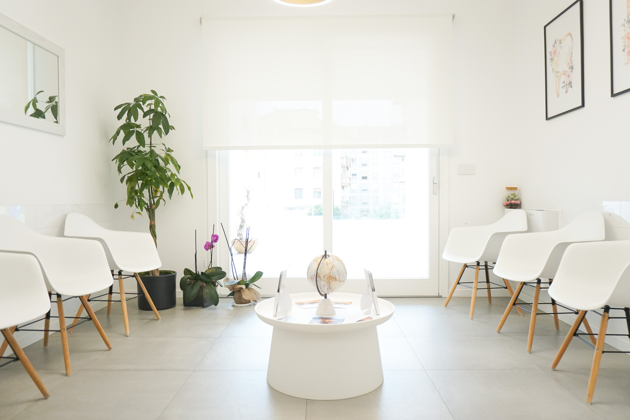 Sala d'attesa dello Studio Odontoiatrico Dongu e Soggia a Sassari